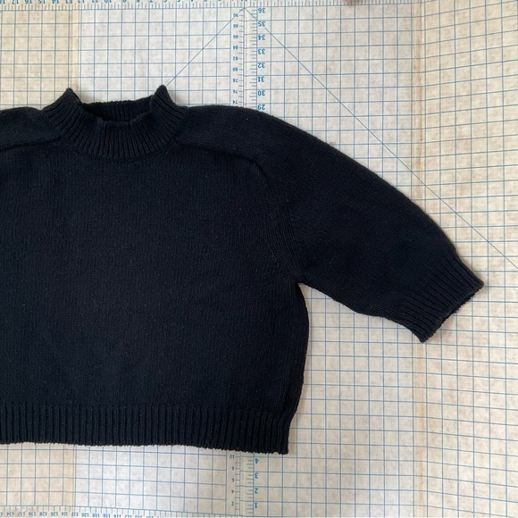 BABAA No 51 Jumper In Black Made In Spain 100% Wool - Picture 3 of 7